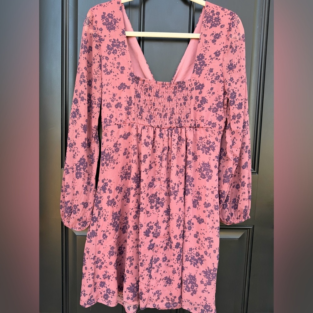 Floral Pink Dress - Picture 3 of 3